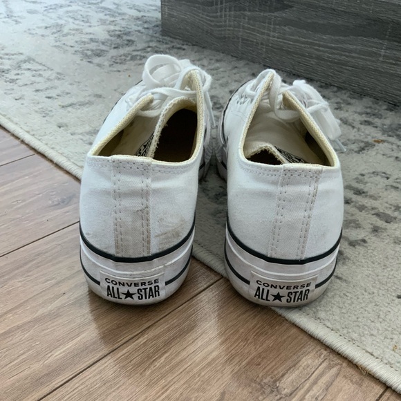 White platform Converse - Picture 3 of 5
